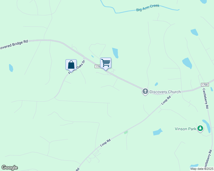 map of restaurants, bars, coffee shops, grocery stores, and more near West Saddle Court in Johnston County
