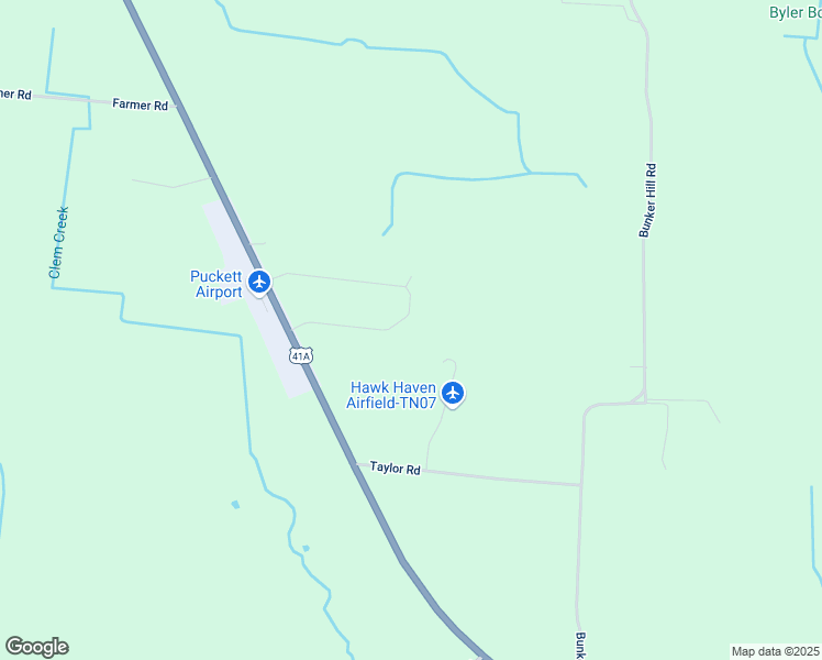 map of restaurants, bars, coffee shops, grocery stores, and more near 128 Glider Loop in Eagleville