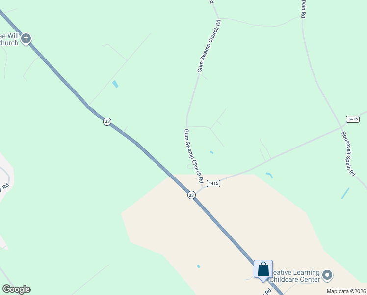 map of restaurants, bars, coffee shops, grocery stores, and more near 895 Gum Swamp Church Road in Greenville