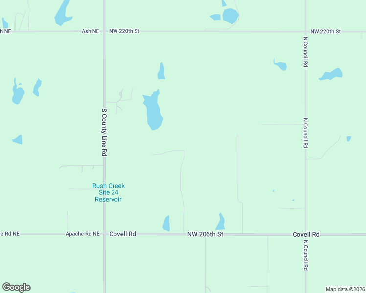 map of restaurants, bars, coffee shops, grocery stores, and more near 21213 Bogie Road in Edmond