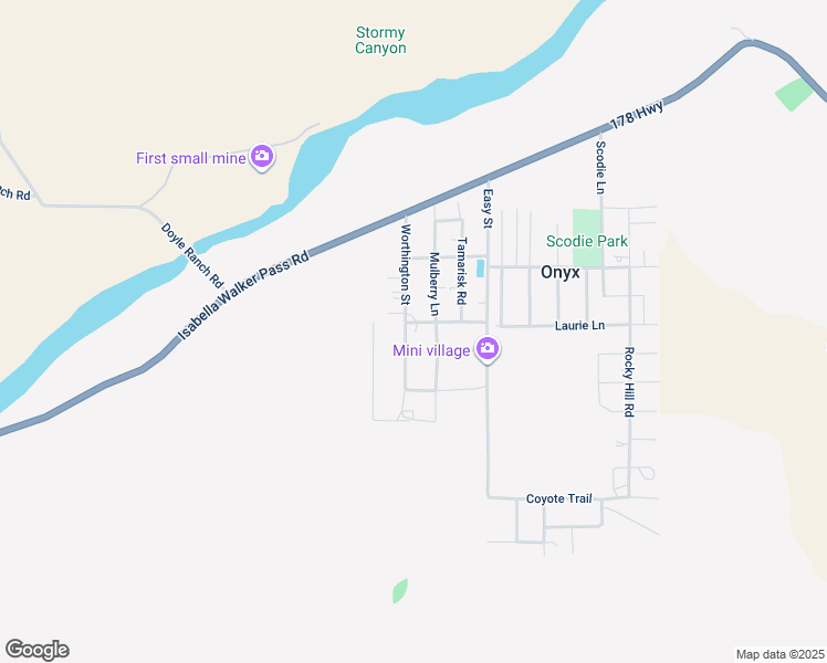 map of restaurants, bars, coffee shops, grocery stores, and more near 7971 Worthington Street in Onyx
