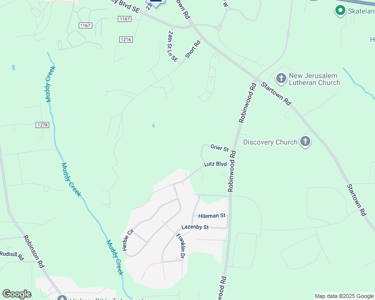 map of restaurants, bars, coffee shops, grocery stores, and more near 3056 Grier Street in Newton