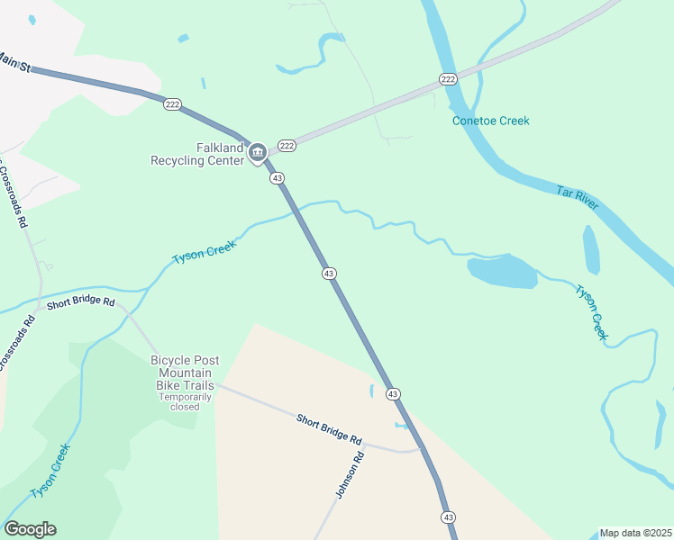 map of restaurants, bars, coffee shops, grocery stores, and more near 5514 North Carolina 43 in Greenville