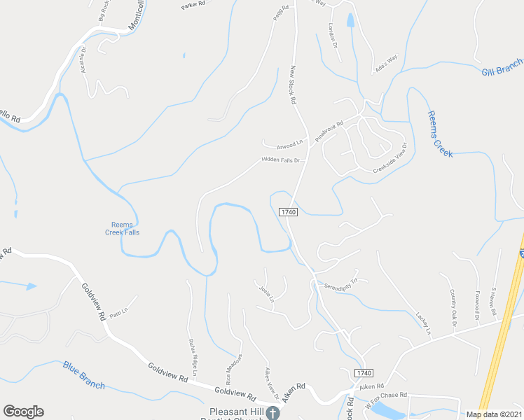map of restaurants, bars, coffee shops, grocery stores, and more near 324 New Stock Road in Asheville