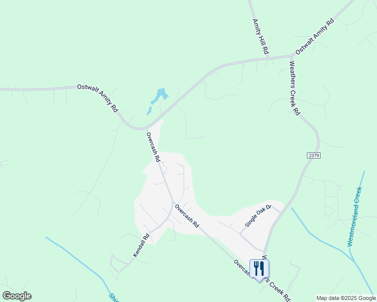 map of restaurants, bars, coffee shops, grocery stores, and more near 172 Windbrook Drive in Troutman