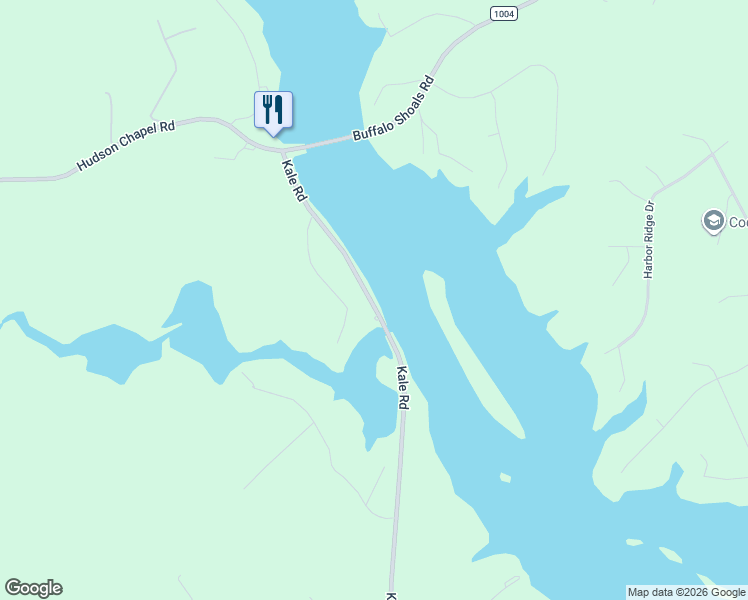 map of restaurants, bars, coffee shops, grocery stores, and more near 1870 Goat Road in Catawba