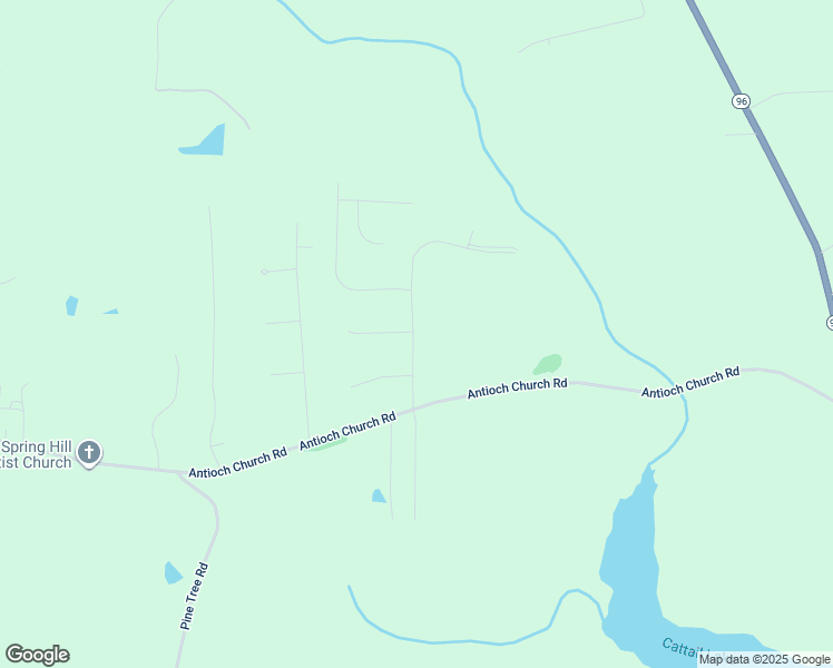 map of restaurants, bars, coffee shops, grocery stores, and more near Dundalk Drive in Johnston County