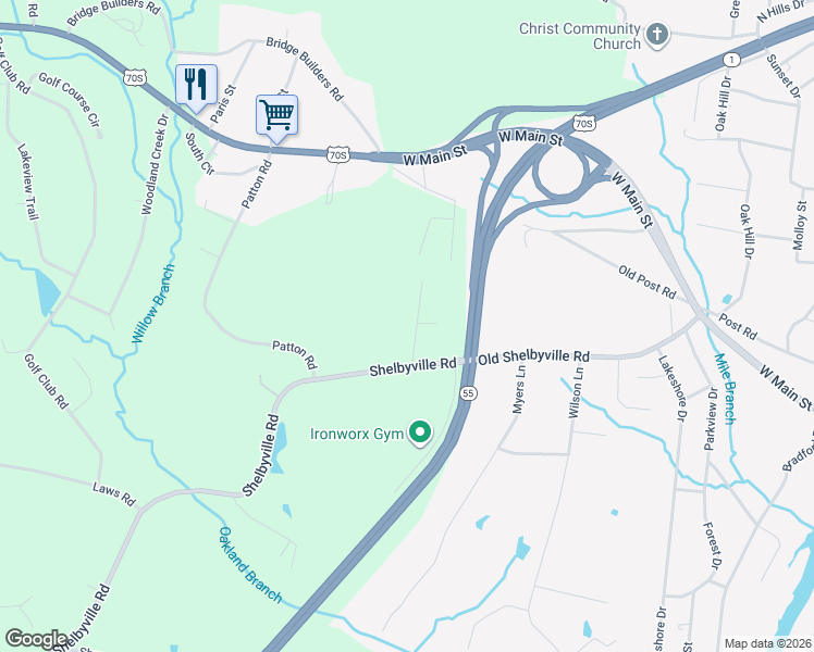 map of restaurants, bars, coffee shops, grocery stores, and more near 85 Dusty Drive in McMinnville