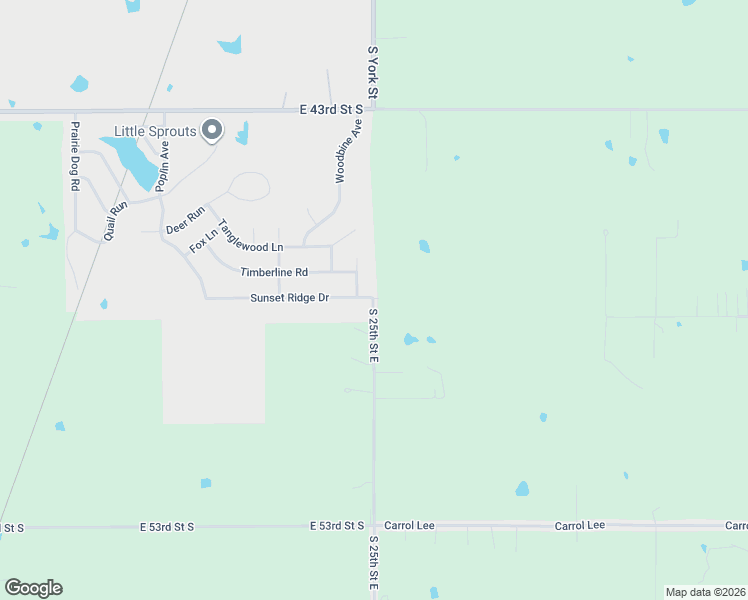 map of restaurants, bars, coffee shops, grocery stores, and more near 4320 York in Muskogee