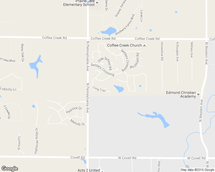 map of restaurants, bars, coffee shops, grocery stores, and more near 1835 Tall Grass Court in Edmond