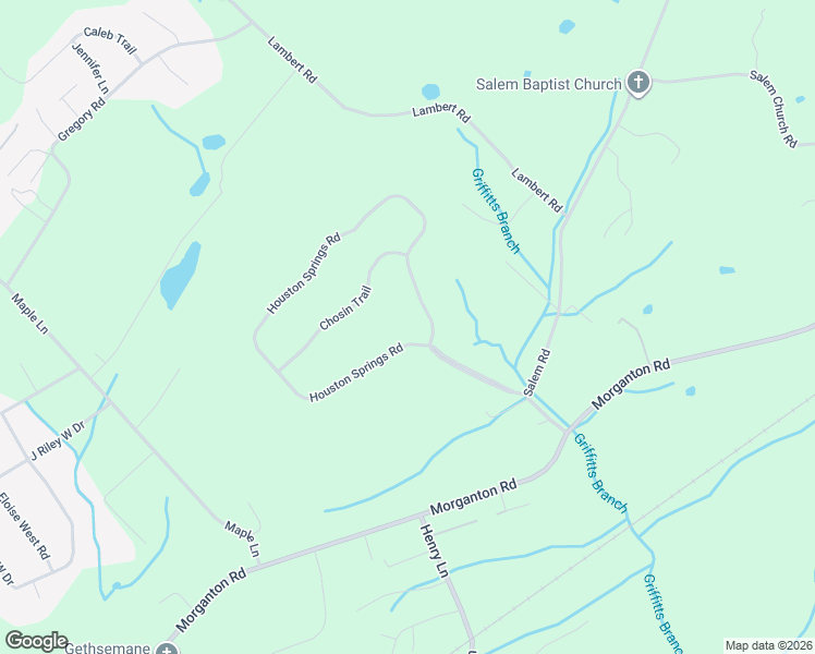 map of restaurants, bars, coffee shops, grocery stores, and more near 1010 Houston Springs Road in Greenback