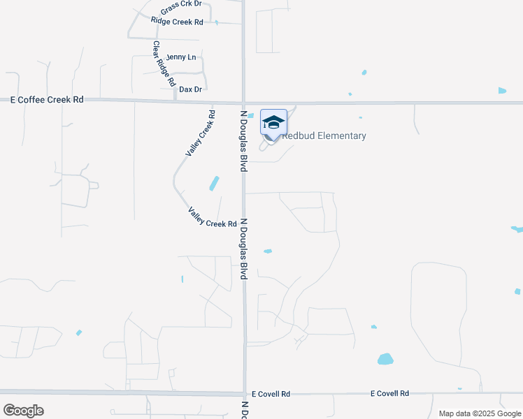 map of restaurants, bars, coffee shops, grocery stores, and more near 3770 North Douglas Boulevard in Edmond