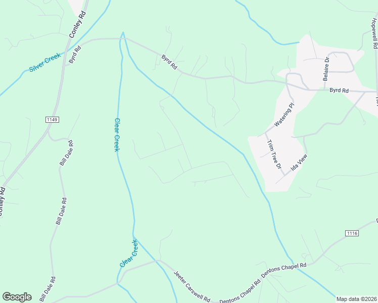 map of restaurants, bars, coffee shops, grocery stores, and more near 4277 Oakland Drive in Morganton