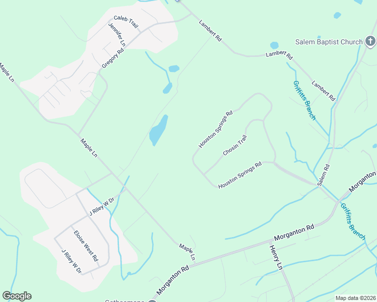 map of restaurants, bars, coffee shops, grocery stores, and more near 1127 Houston Springs Road in Greenback