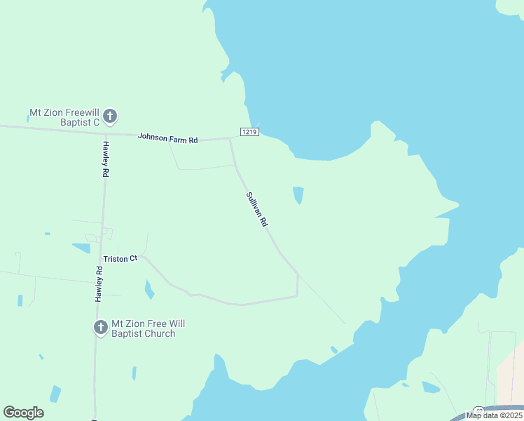 map of restaurants, bars, coffee shops, grocery stores, and more near 8954 Sullivan Road in Kenly