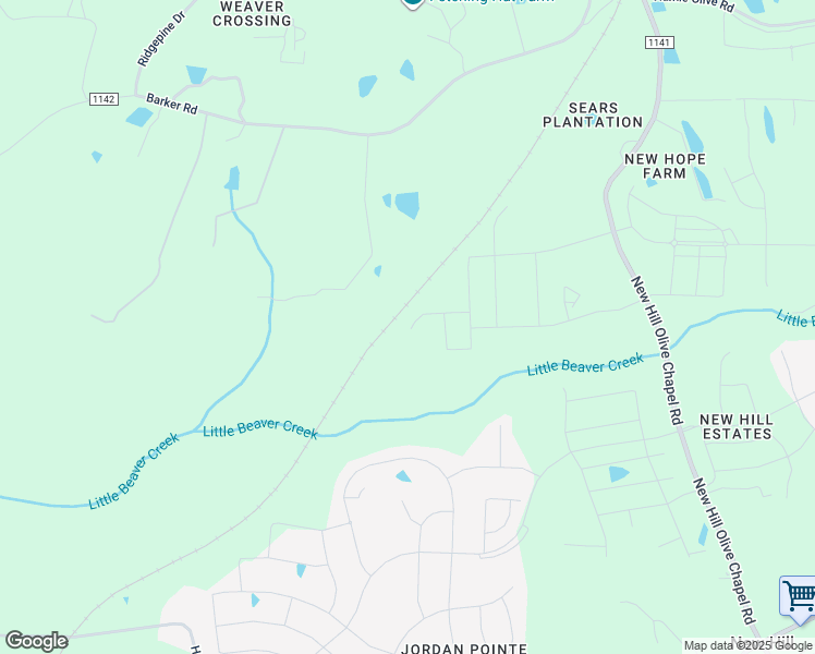 map of restaurants, bars, coffee shops, grocery stores, and more near 3656 Manor Pines Court in New Hill