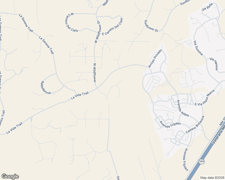 map of restaurants, bars, coffee shops, grocery stores, and more near 6 Star Splash in Santa Fe