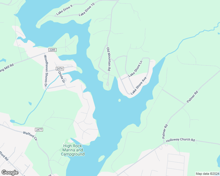 map of restaurants, bars, coffee shops, grocery stores, and more near 4297 Old Mountain Road in Lexington