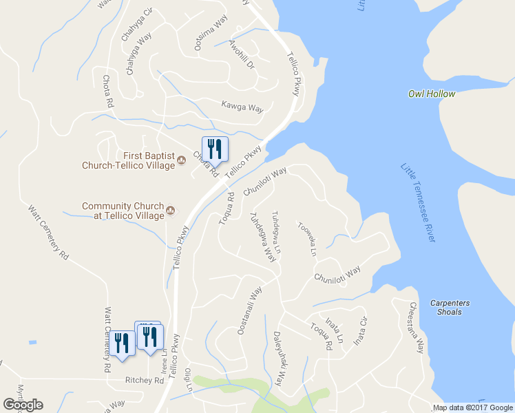 map of restaurants, bars, coffee shops, grocery stores, and more near 141 Tuhdegwa Way in Loudon