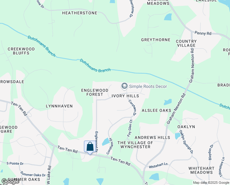 map of restaurants, bars, coffee shops, grocery stores, and more near in Apex