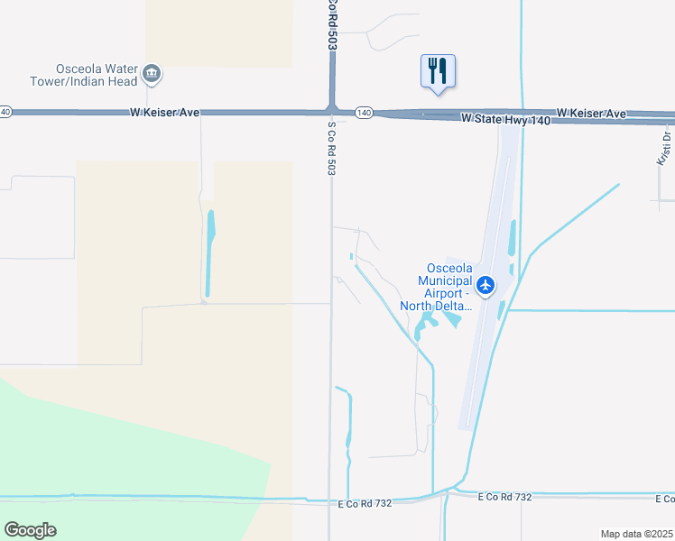 map of restaurants, bars, coffee shops, grocery stores, and more near 2998 Riverlawn Circle in Osceola