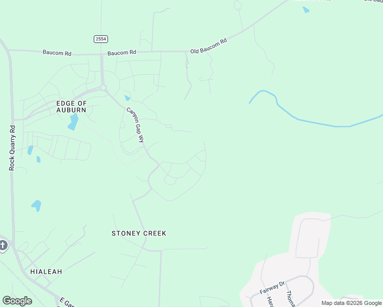 map of restaurants, bars, coffee shops, grocery stores, and more near in Garner