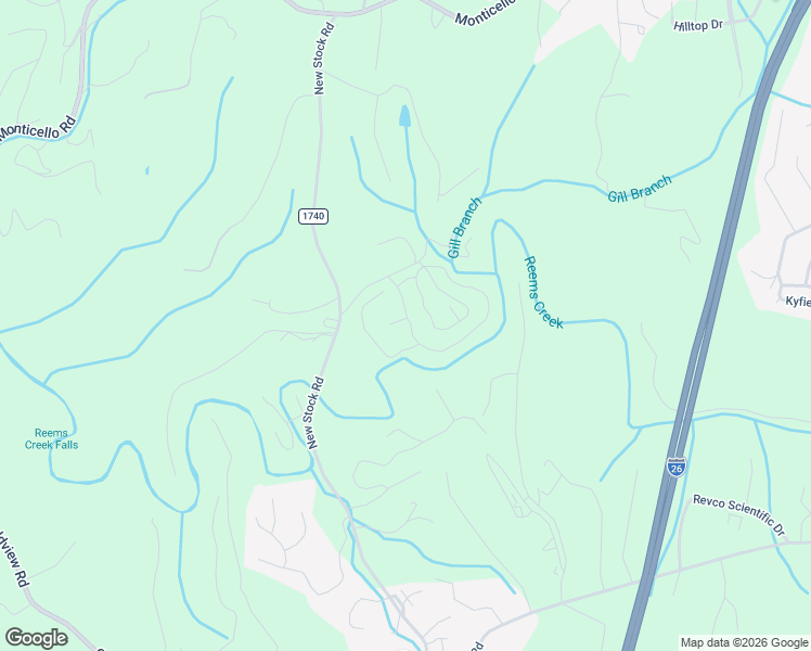 map of restaurants, bars, coffee shops, grocery stores, and more near 20 Creekside View Drive in Asheville