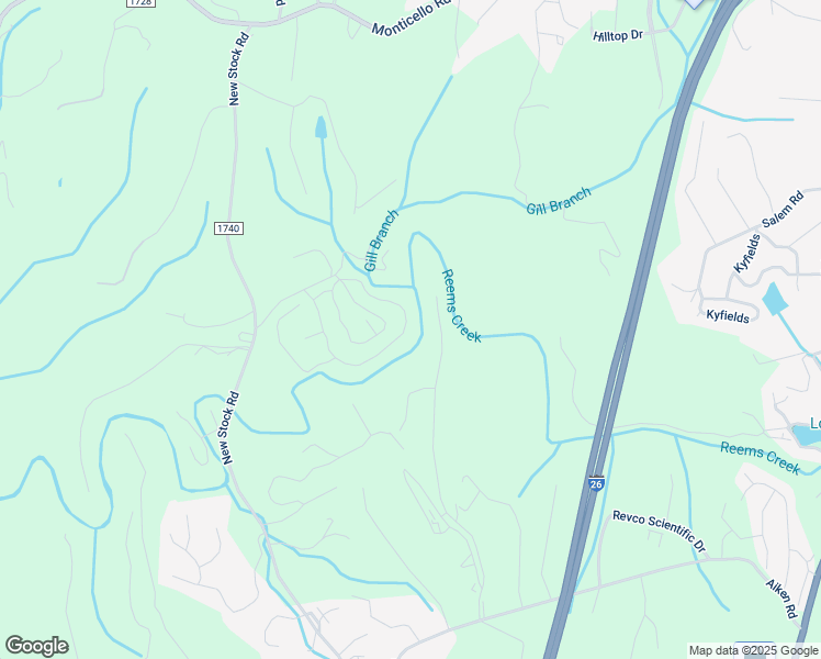 map of restaurants, bars, coffee shops, grocery stores, and more near 61 Creekside View Drive in Asheville
