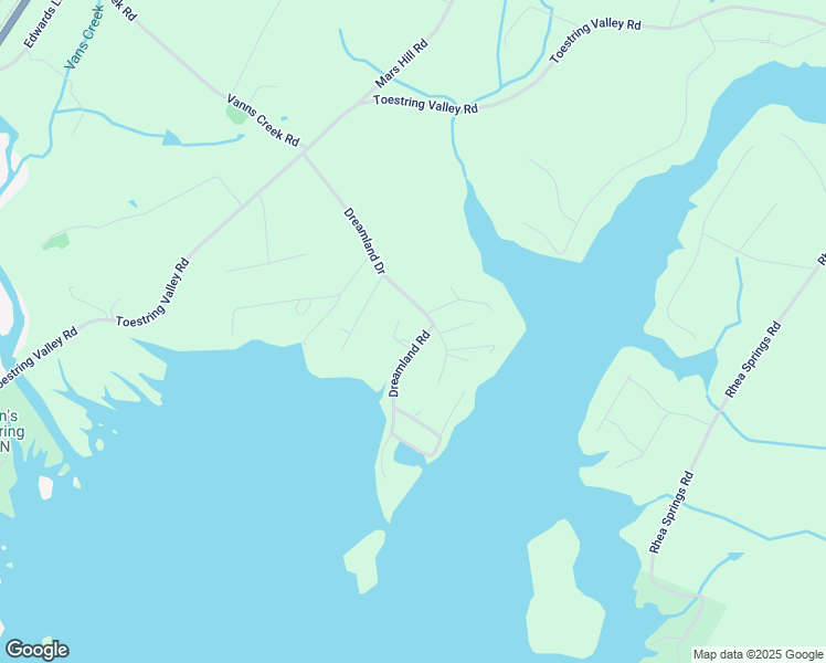 map of restaurants, bars, coffee shops, grocery stores, and more near 156 Keith Drive in Spring City