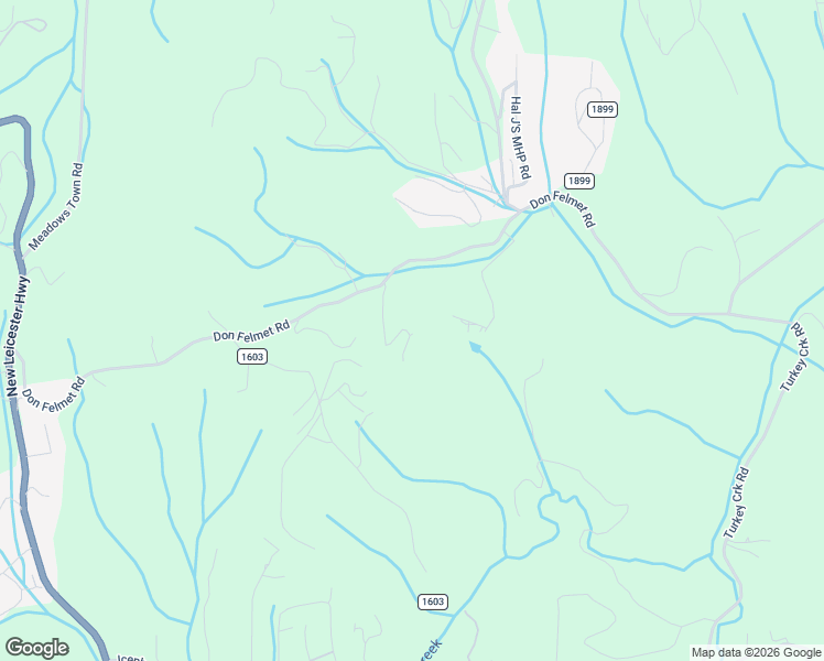 map of restaurants, bars, coffee shops, grocery stores, and more near 99999 Don Felmet Road in Marshall