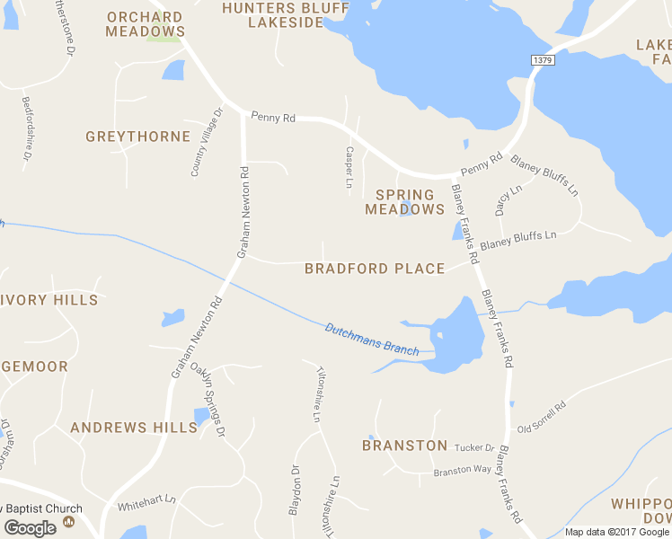 map of restaurants, bars, coffee shops, grocery stores, and more near 2525 Bradford Grove Place in Raleigh