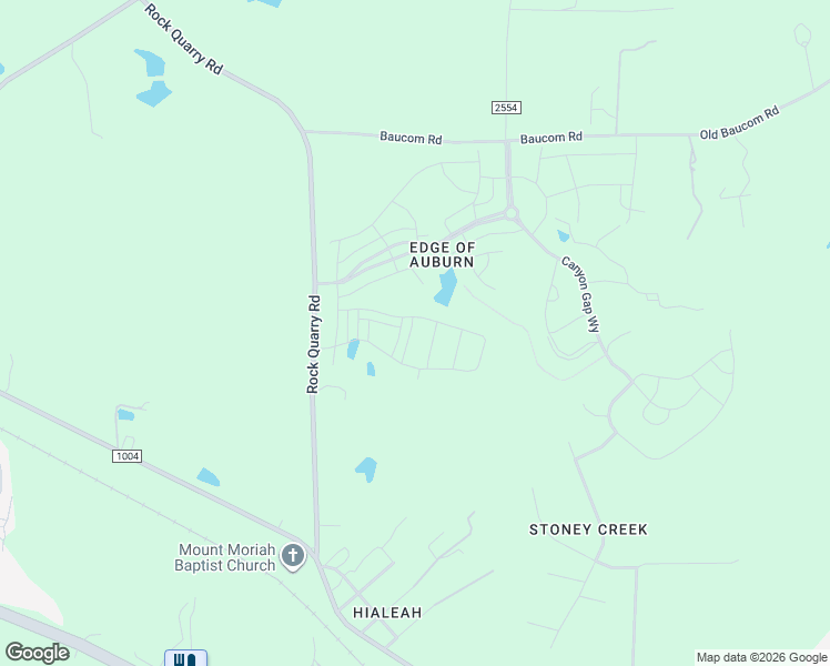 map of restaurants, bars, coffee shops, grocery stores, and more near 7605 Rock Quarry Road in Raleigh