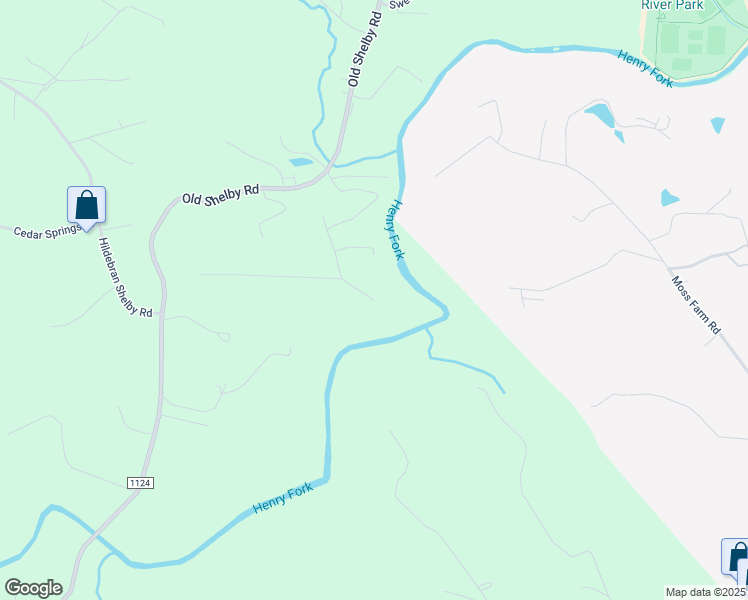 map of restaurants, bars, coffee shops, grocery stores, and more near 6046 Juniper Lane in Hickory