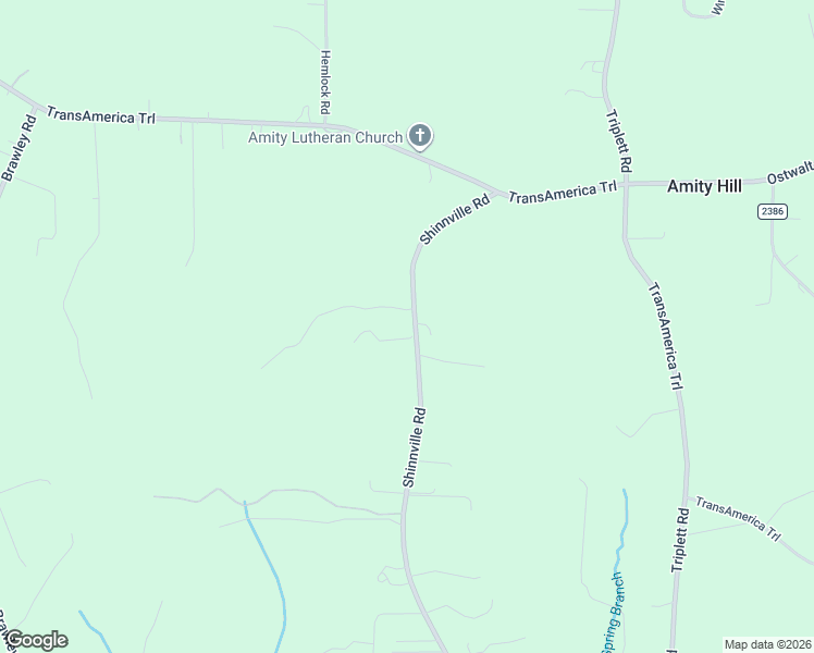 map of restaurants, bars, coffee shops, grocery stores, and more near 1575 Shinnville Road in Cleveland