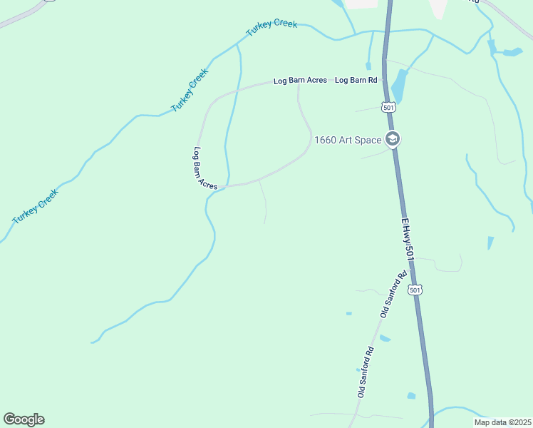 map of restaurants, bars, coffee shops, grocery stores, and more near 154 Cardinal Court in Pittsboro