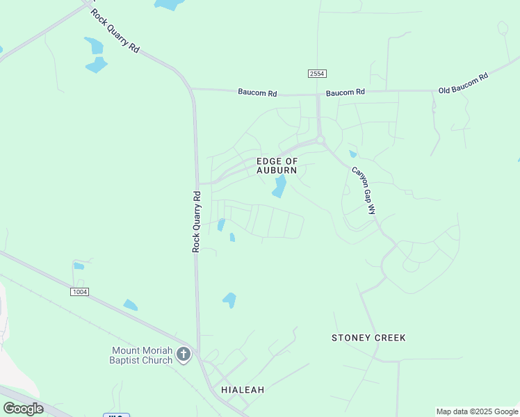 map of restaurants, bars, coffee shops, grocery stores, and more near 7605 Rock Quarry Road in Raleigh