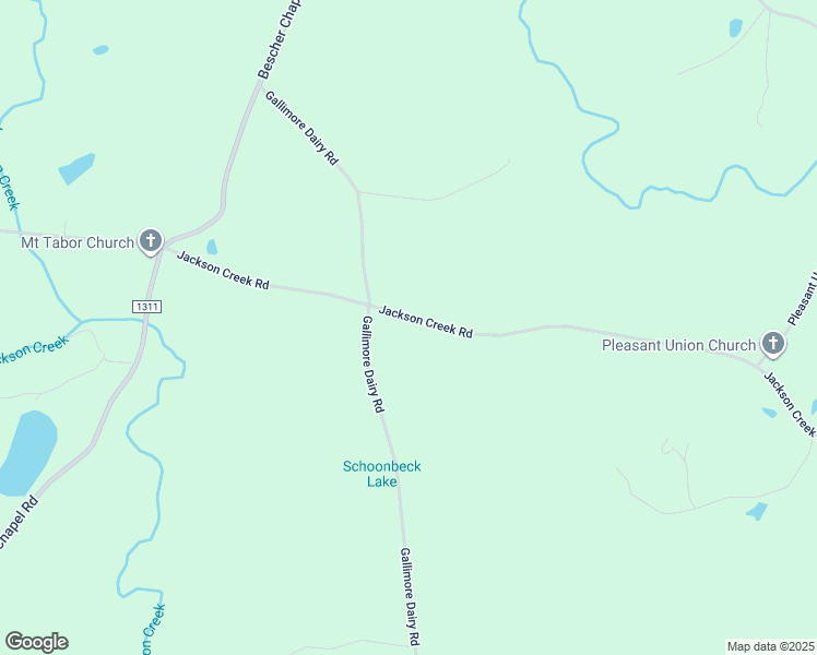map of restaurants, bars, coffee shops, grocery stores, and more near 2086 Gallimore Dairy Road in Denton