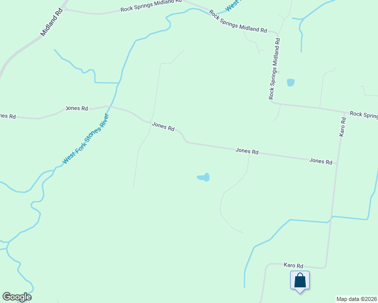 map of restaurants, bars, coffee shops, grocery stores, and more near 4747 Jones Road in Christiana