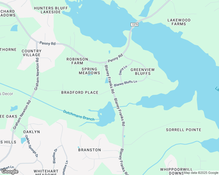 map of restaurants, bars, coffee shops, grocery stores, and more near 2400 Lullwater Drive in Raleigh