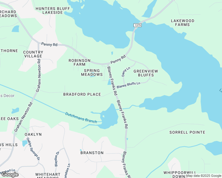 map of restaurants, bars, coffee shops, grocery stores, and more near 2400 Lullwater Drive in Raleigh
