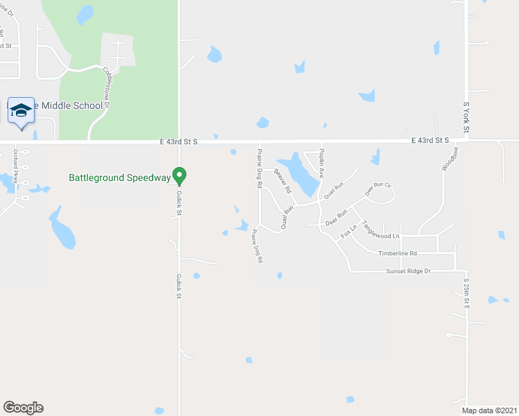 map of restaurants, bars, coffee shops, grocery stores, and more near 4607 Prairie Dog Road in Muskogee