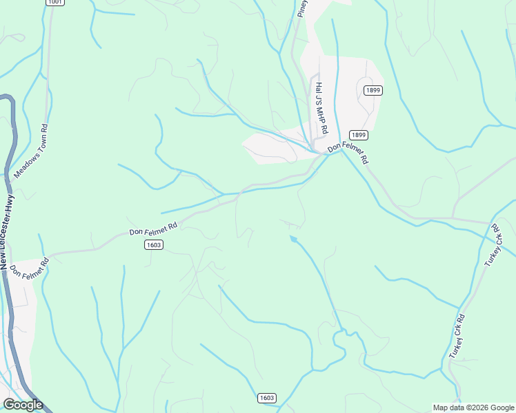 map of restaurants, bars, coffee shops, grocery stores, and more near 99999 Don Felmet Road in Leicester