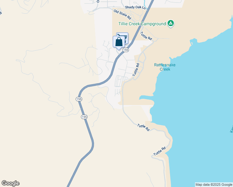 map of restaurants, bars, coffee shops, grocery stores, and more near 316 Cypress Lane in Wofford Heights