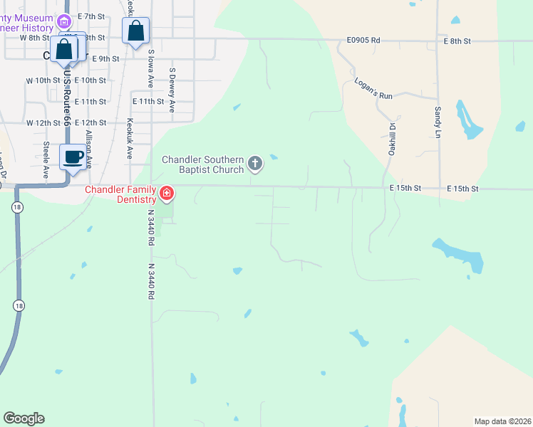 map of restaurants, bars, coffee shops, grocery stores, and more near 1619 Summer Ln in Chandler