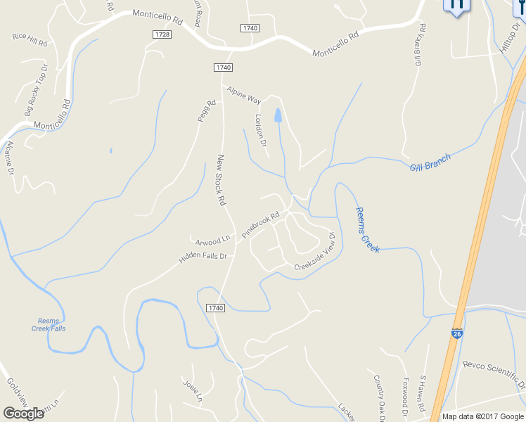 map of restaurants, bars, coffee shops, grocery stores, and more near 144 Pinebrook Road in Asheville