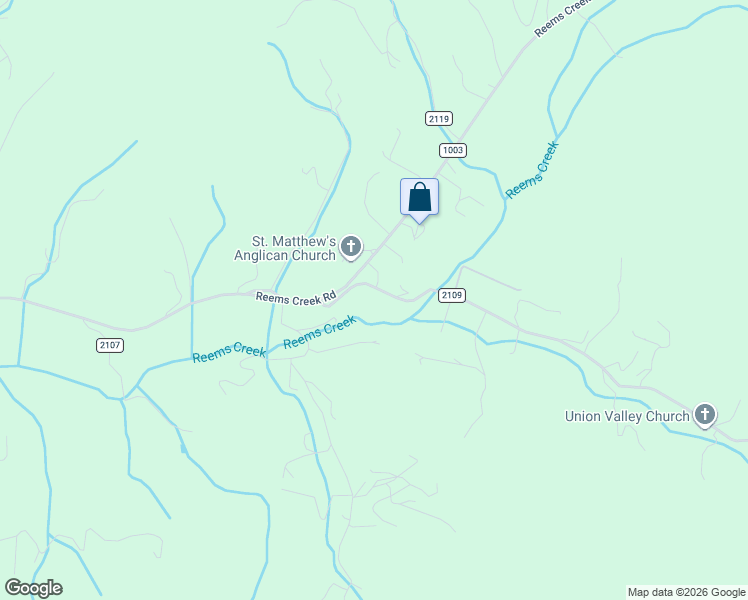 map of restaurants, bars, coffee shops, grocery stores, and more near 15 Ox Creek Road in Weaverville