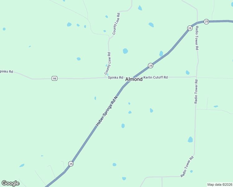 map of restaurants, bars, coffee shops, grocery stores, and more near 12758 Heber Springs Road North in Locust Grove