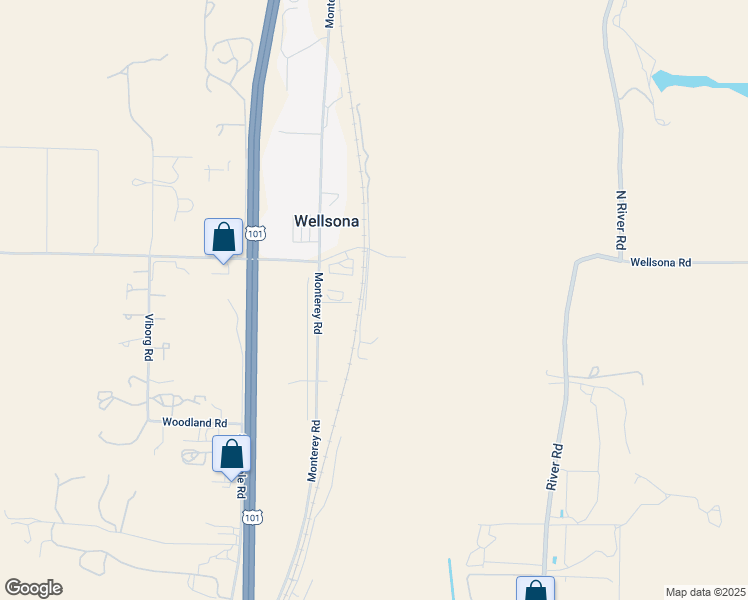map of restaurants, bars, coffee shops, grocery stores, and more near 6380 North Star Lane in Paso Robles