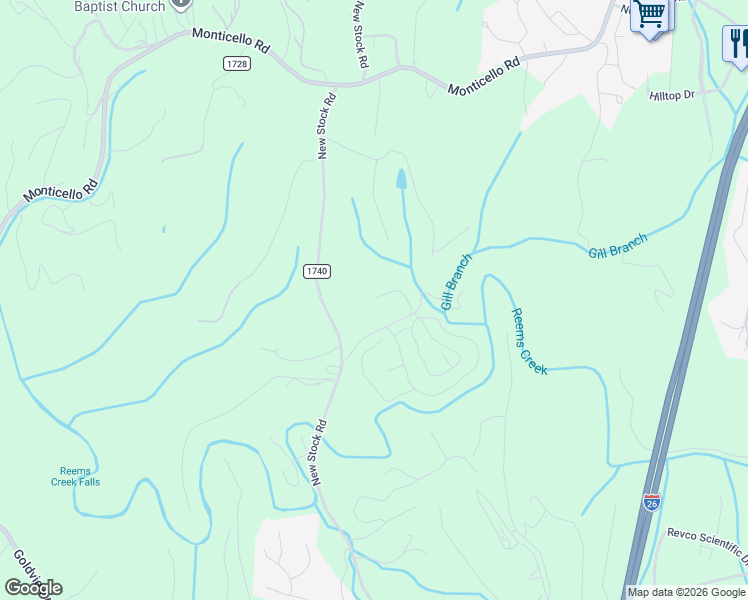 map of restaurants, bars, coffee shops, grocery stores, and more near 144 Pinebrook Road in Asheville