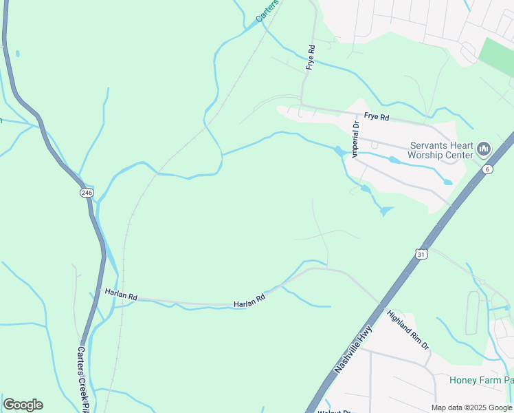 map of restaurants, bars, coffee shops, grocery stores, and more near 2294 Harlan Road in Columbia